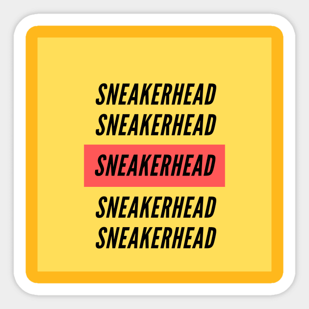 Sneakerhead Sticker by SunCity Ave.